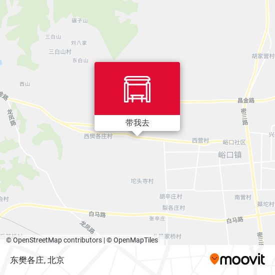 东樊各庄地图