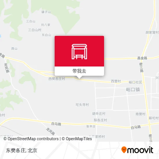 东樊各庄地图