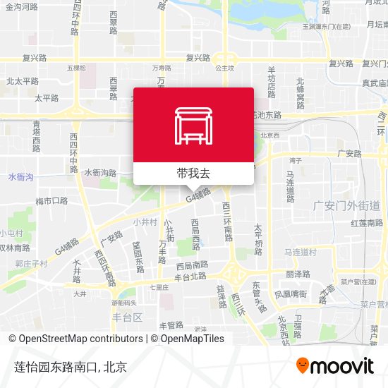 莲怡园东路南口地图