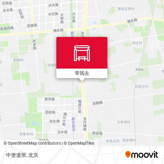 中堡道班地图