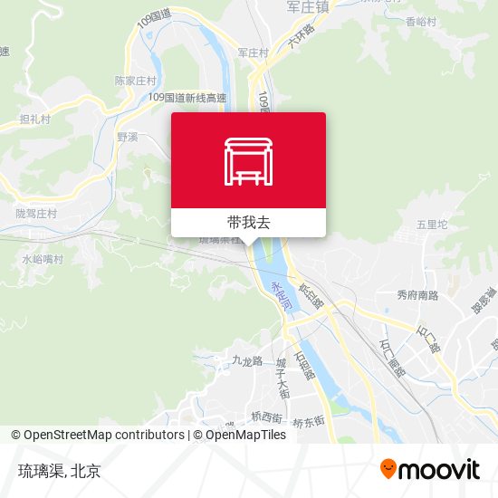 琉璃渠地图