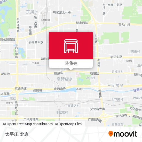 太平庄地图