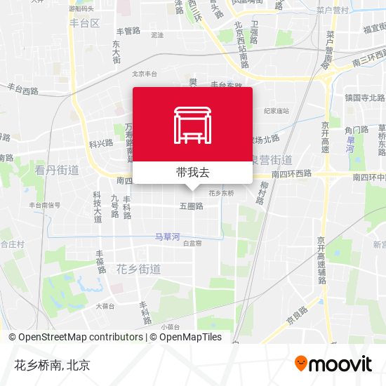 花乡桥南地图