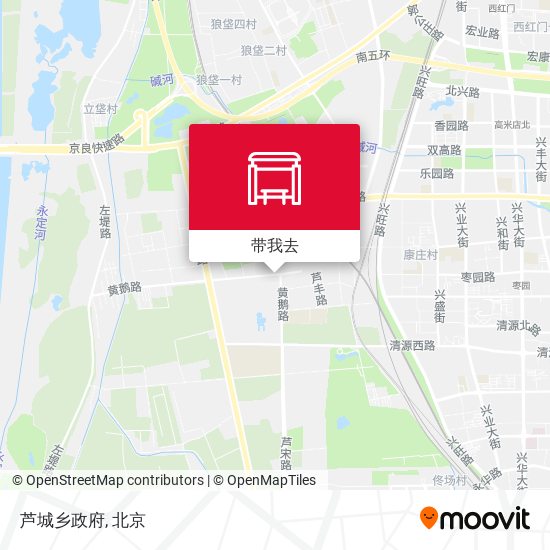 芦城乡政府地图