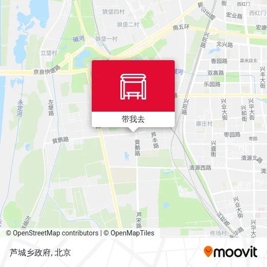 芦城乡政府地图