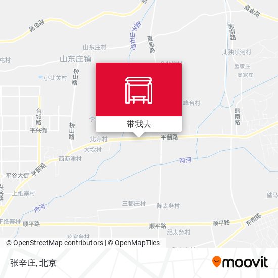 张辛庄地图