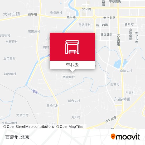 西鹿角地图
