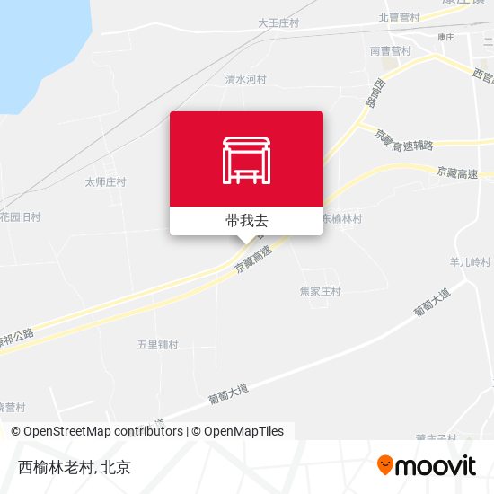西榆林老村地图