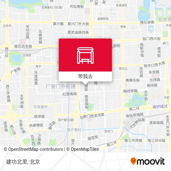 建功北里地图