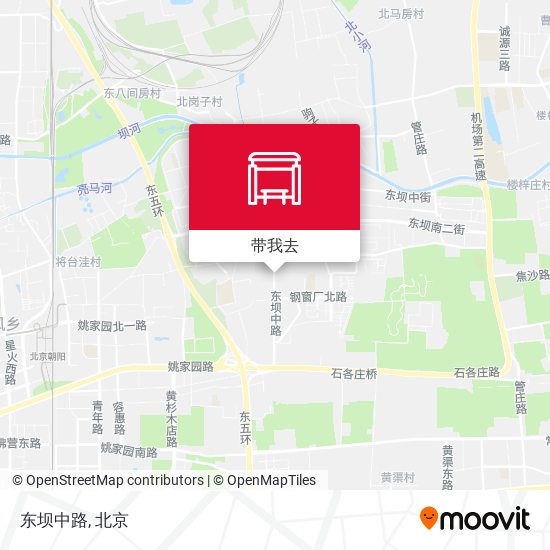 东坝中路地图
