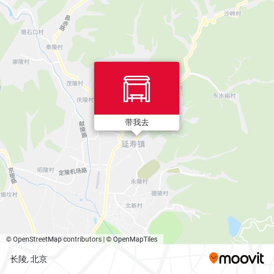 长陵地图