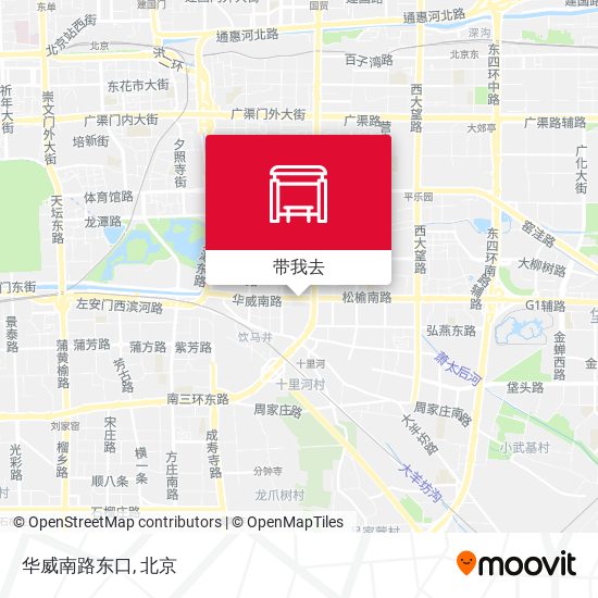 华威南路东口地图