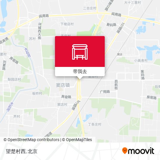 望楚村西地图