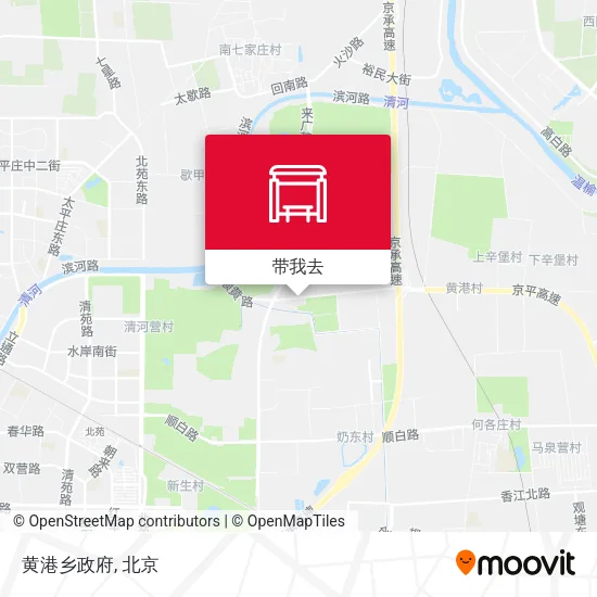 黄港乡政府地图