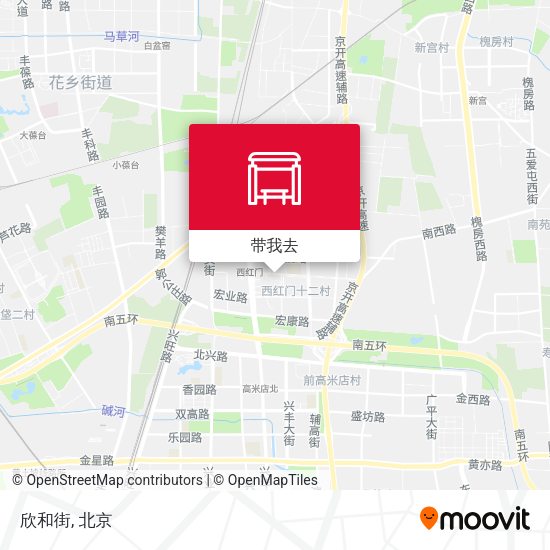 欣和街地图