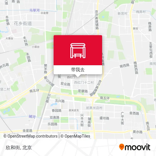 欣和街地图