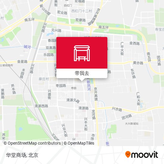 华堂商场地图