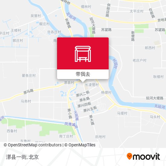 漷县一街地图