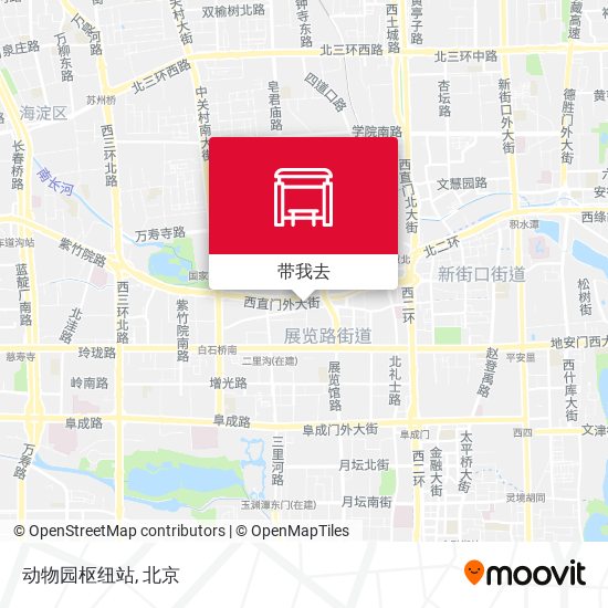 动物园枢纽站地图