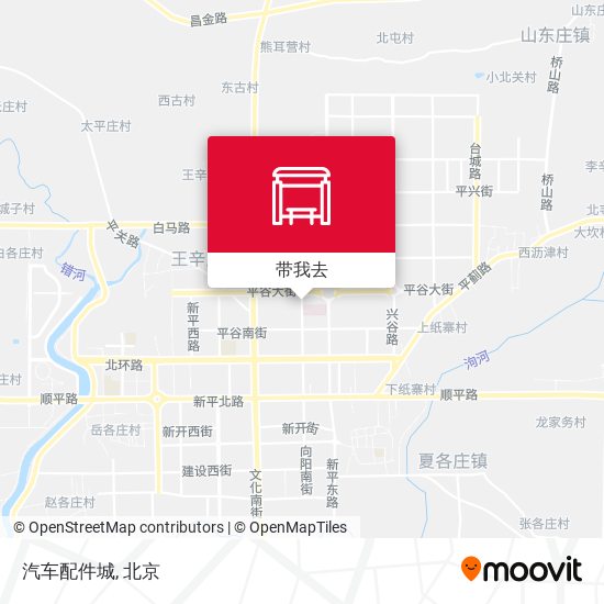 汽车配件城地图