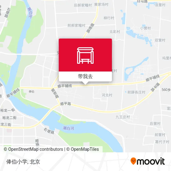 俸伯小学地图