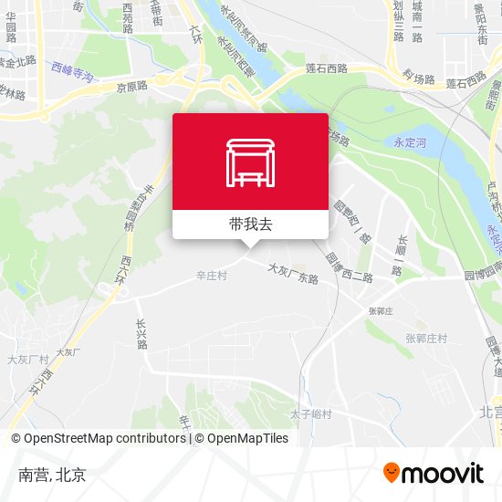 南营地图