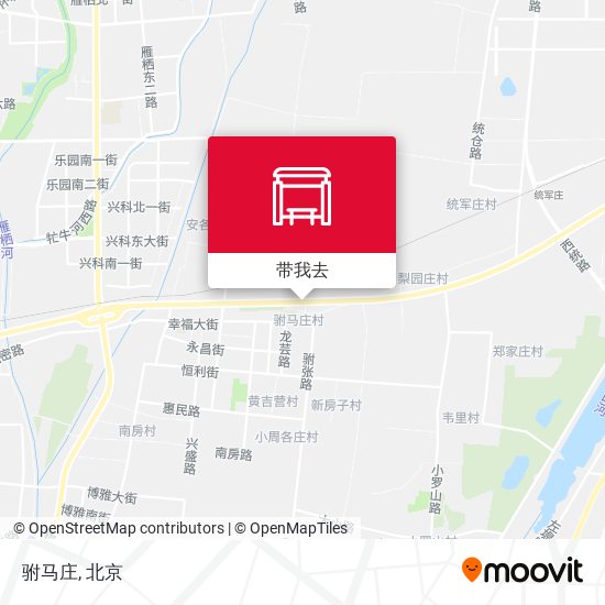 驸马庄地图
