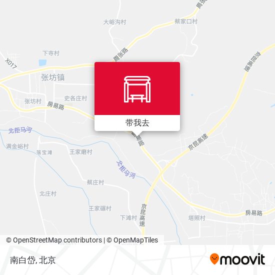 南白岱地图