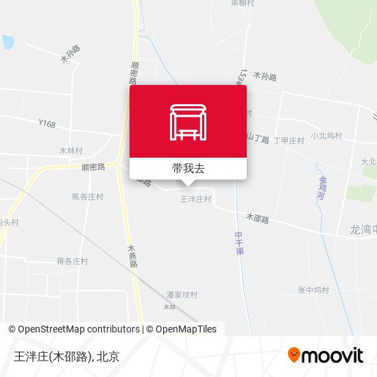 王泮庄(木邵路)地图