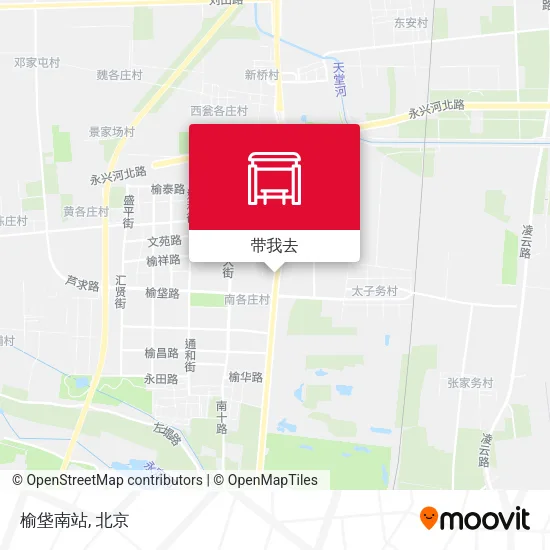榆垡南站地图