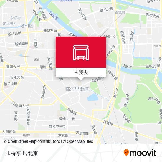 玉桥东里地图