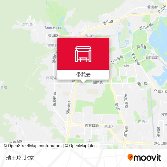 瑞王坟地图