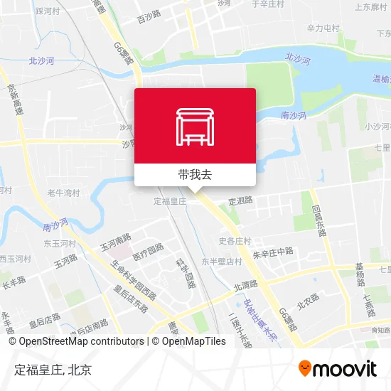 定福皇庄地图