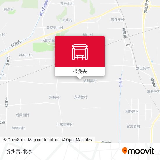 忻州营地图