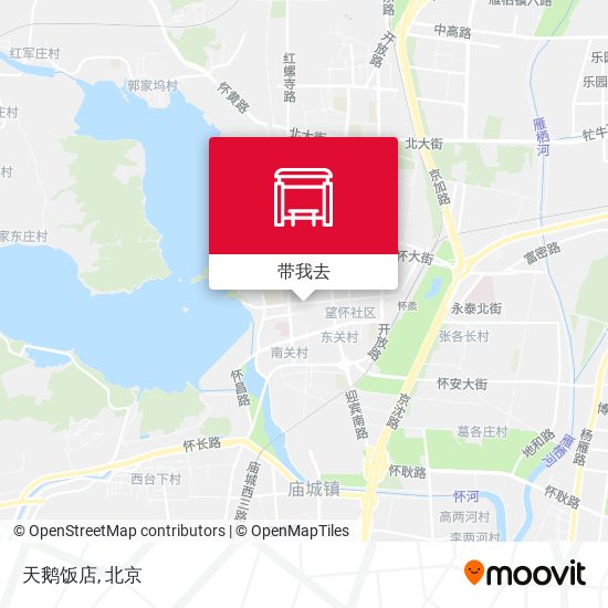 天鹅饭店地图