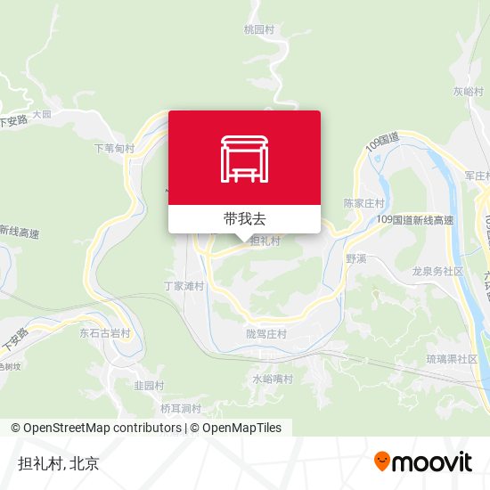 担礼村地图