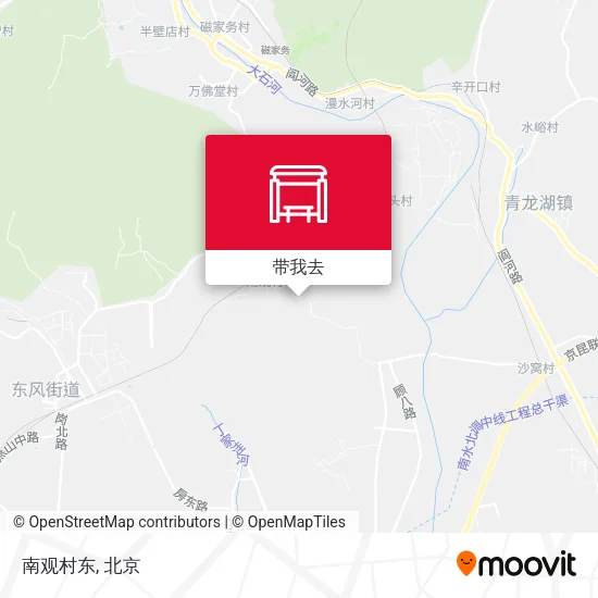 南观村东地图