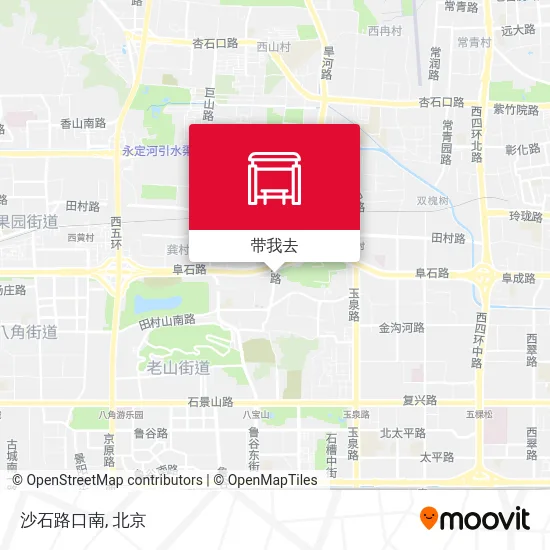 沙石路口南地图