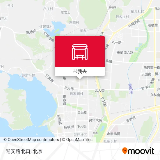 迎宾路北口地图