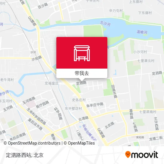 定泗路西站地图