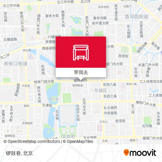 锣鼓巷地图