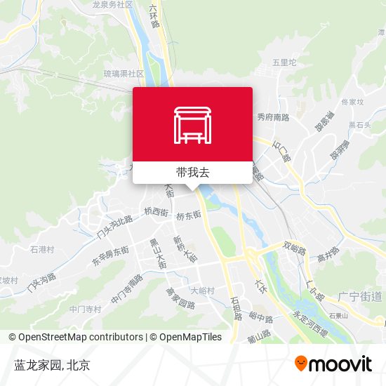 蓝龙家园地图