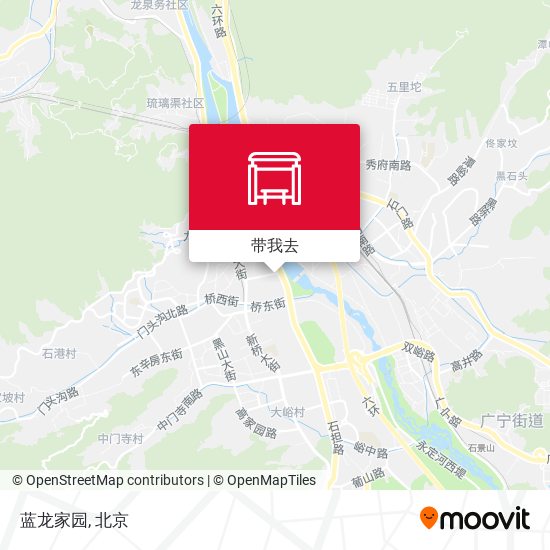 蓝龙家园地图