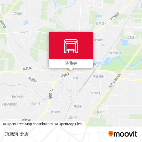 琉璃河地图