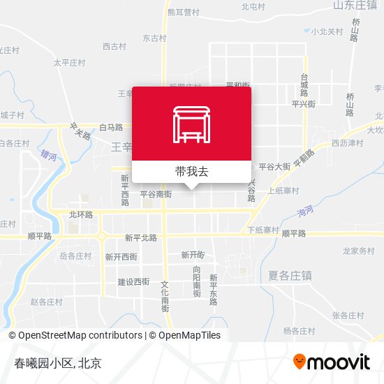 春曦园小区地图