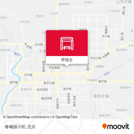 春曦园小区地图