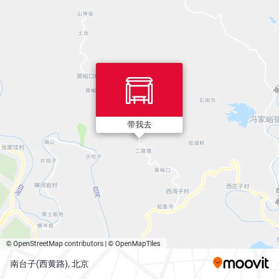 南台子(西黄路)地图