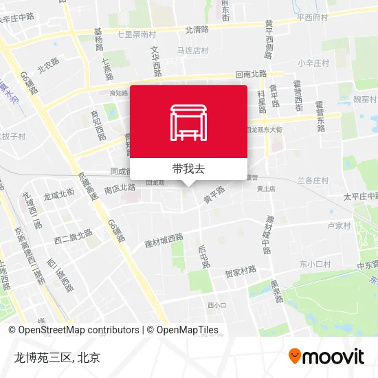 龙博苑三区地图