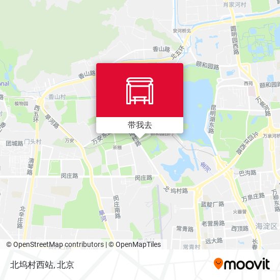 北坞村西站地图