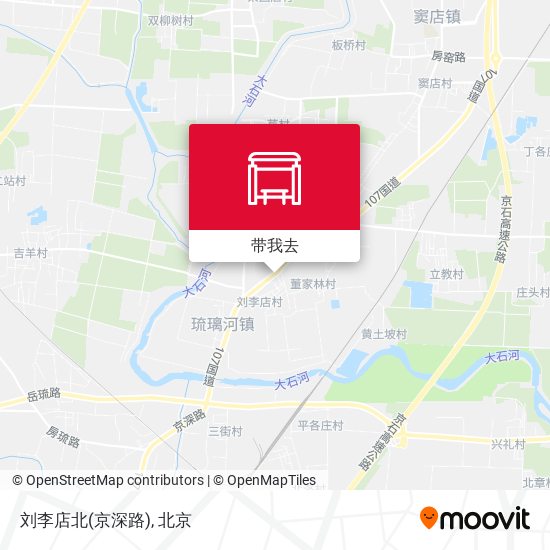 刘李店北(京深路)地图
